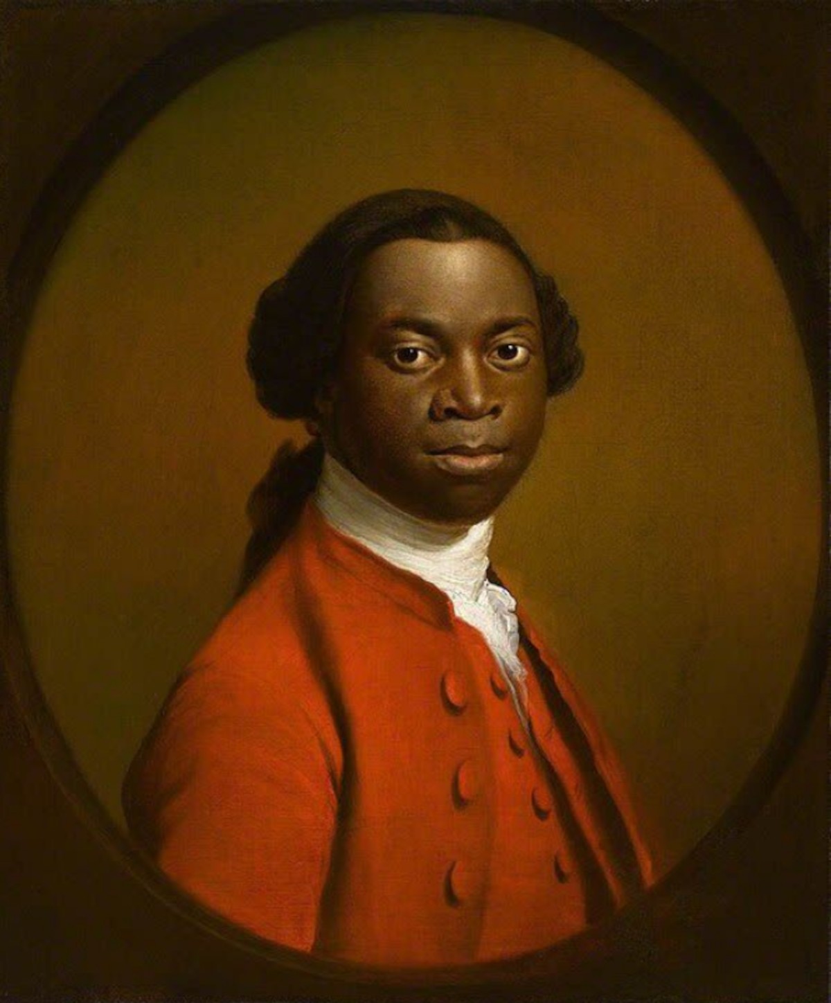 Ignatius Sancho, the composer, writer, and shopkeeper discussed below. Portrait attributed to Allan Ramsay by the source; attribution is uncertain. Via Wikimedia Commons; CC0 public-domain dedication.