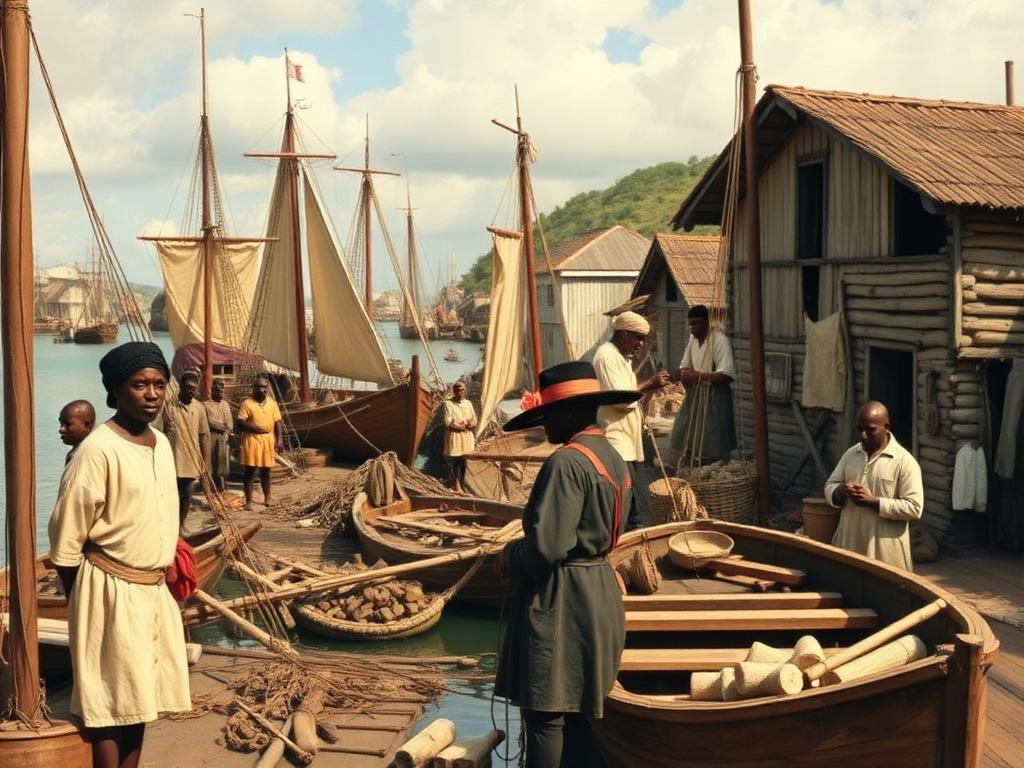 17th century: Arrival and resistance in a new world