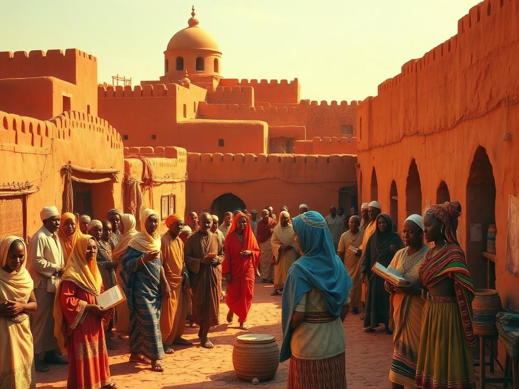 The African past: Kingdoms, scholars, and markets